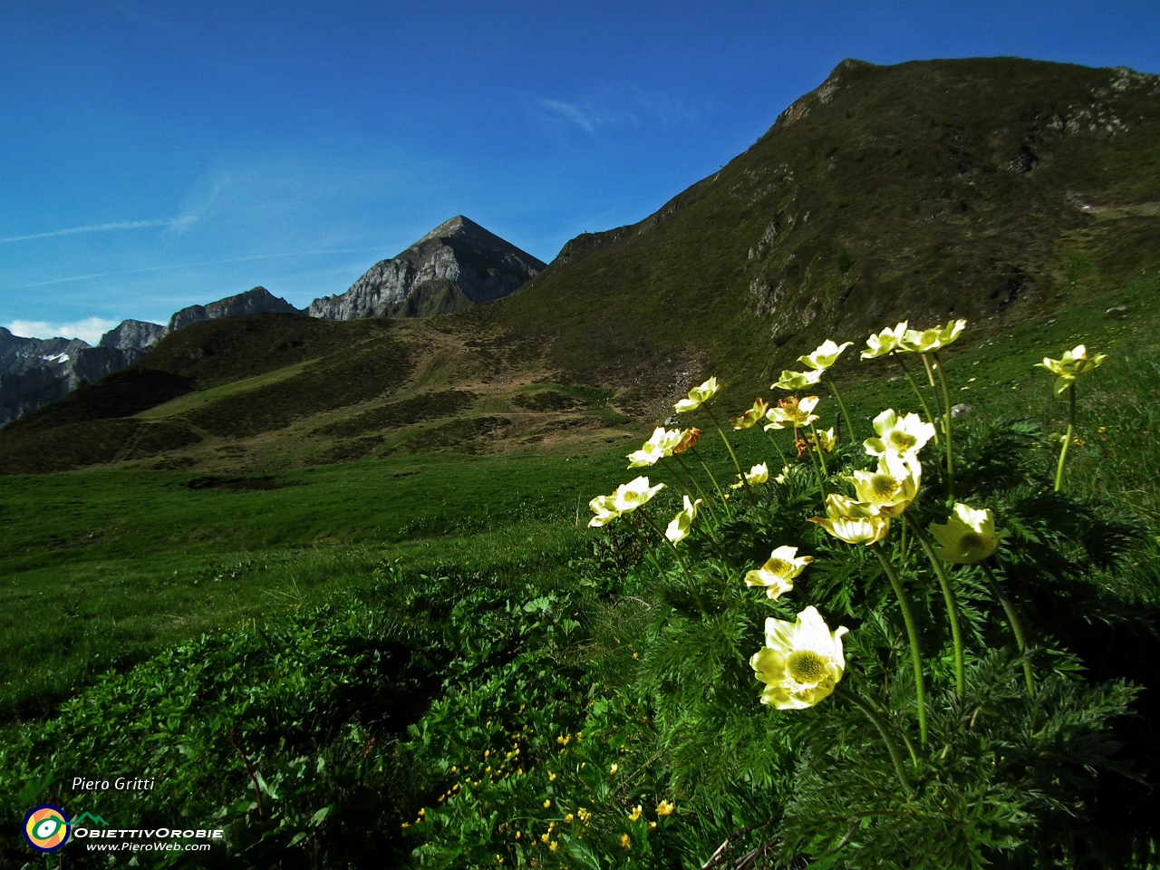 12 vista verso l'anticima del Siltri e il Monte Cavallo....JPG